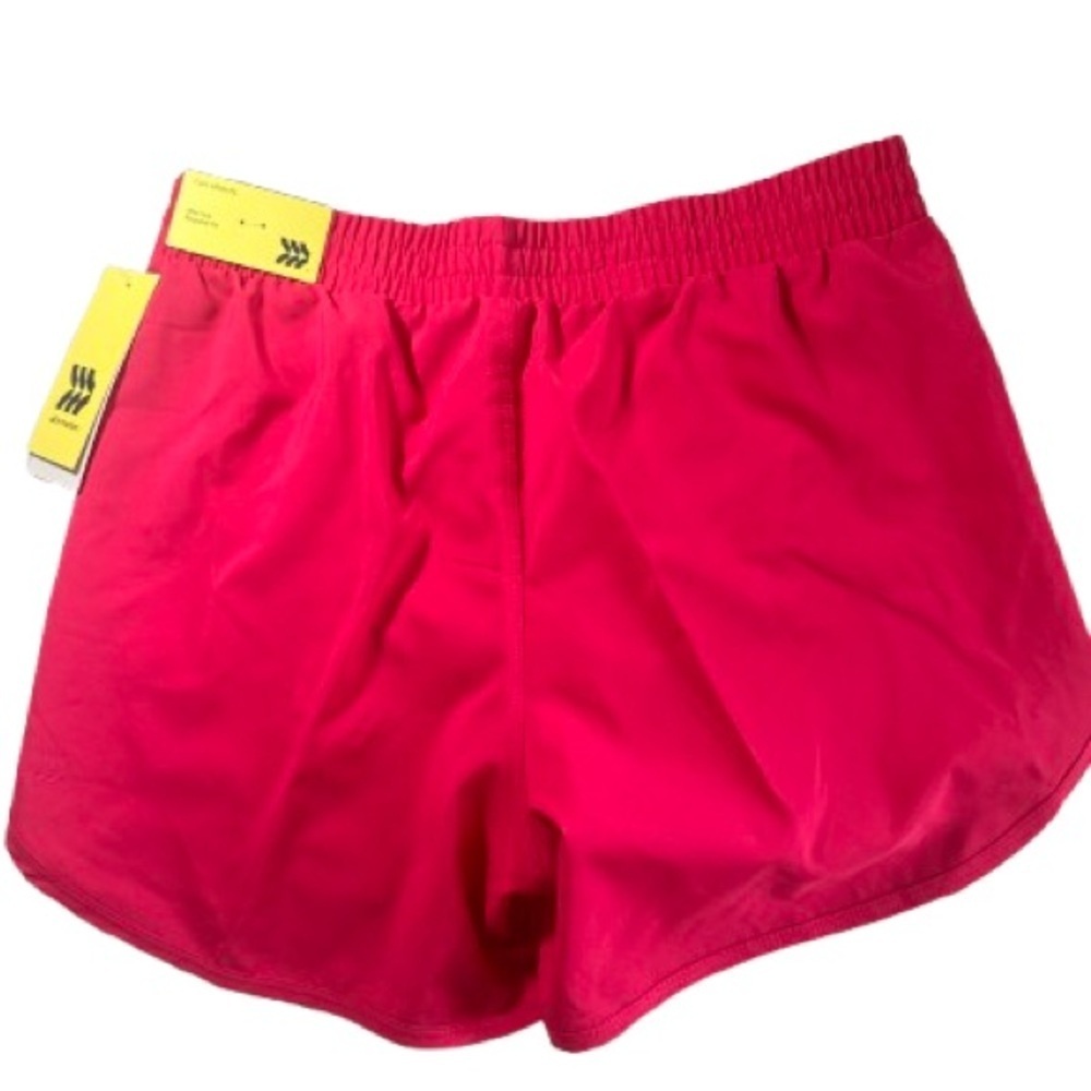 Girls Pink Athletic Shorts - Picture 3 of 3
